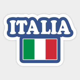 Italia Flag Italian Italy Italiano Sticker